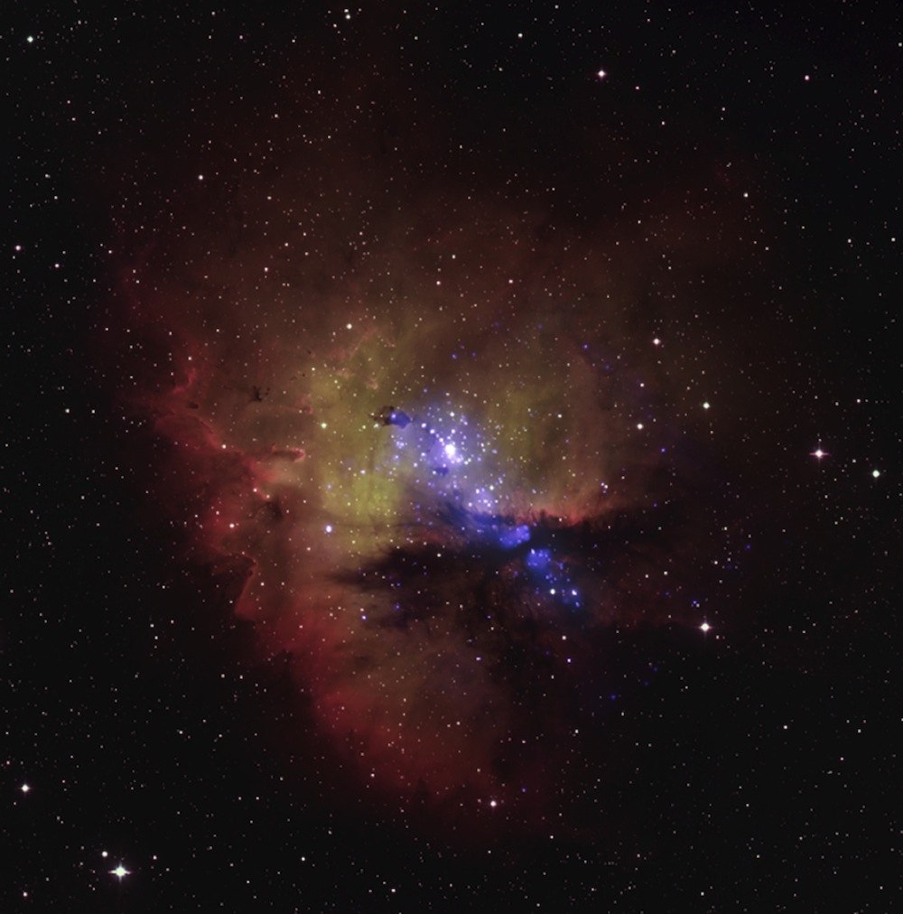 NGC 281 - эмиссионная туманность в созвездии Кассиопеи